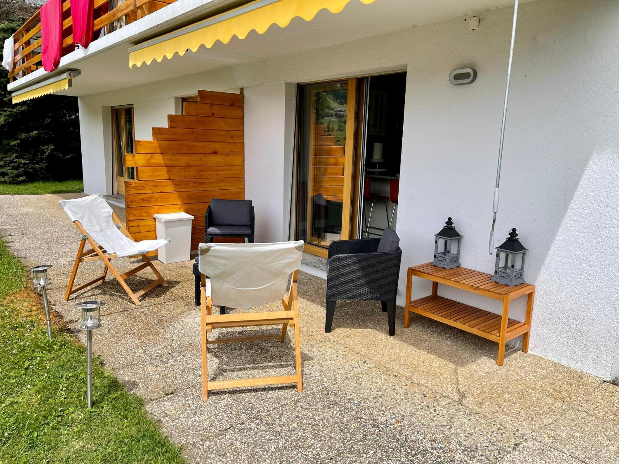 Appartement 2-Pieces A Verbier Bagian luar foto